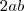 2ab