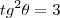 tg^2\theta=3 tg^2\theta=3