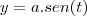 y=a.sen(t)