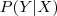 P(Y | X)
