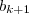 b_{k+1}