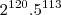 2^{120} . 5^{113}