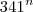 341^{n}