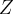{Z}