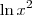 \ln x^2