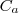 C_a C_a