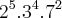 {2}^{5}.{3}^{4}.{7}^{2}