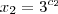 x_2 = 3^{c_2}