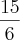 \frac{15}{6}