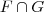 F\cap G