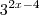 {3}^{2x-4} {3}^{2x-4}