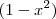 (1-{x}^{2})