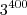 3^{400}