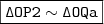 \displaystyle \boxed{\mathtt{\Delta OP2 \sim \Delta OQa}}