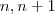 n,n+1 n,n+1