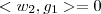 <w_2,g_1>=0 <w_2,g_1>=0