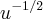 {u}^{-1/2} {u}^{-1/2}