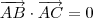 \overrightarrow{AB}\cdot \overrightarrow{AC} = 0
