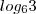 log_{6}{3} log_{6}{3}