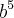 {b}^{5} {b}^{5}