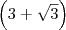 \left(3+\sqrt{3}\right) \left(3+\sqrt{3}\right)