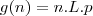g(n) =n.L.p