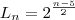 L_n = 2^{\frac{n-5}{2}