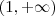 (1,+\infty) (1,+\infty)