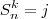 S_n^k=j S_n^k=j