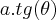 a.tg(\theta)