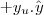 +  y_u.\hat_{y}