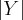 \left|Y \right| \left|Y \right|