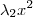 \lambda_2 x^2 \lambda_2 x^2