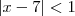 |x-7|<1 |x-7|<1