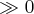 \gg 0 \gg 0