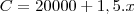 C=20000+1,5.x C=20000+1,5.x