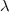 \lambda \lambda