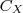 C_X