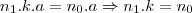 n_1.k.a = n_0.a \Rightarrow n_1.k = n_0