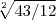 \sqrt[2]{43/12}