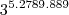3^{5.2789.889}