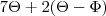 7\Theta+2(\Theta-\Phi) 7\Theta+2(\Theta-\Phi)