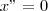 x"=0