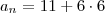 a_n=11+6\cdot6