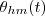 \theta _ {hm}(t)