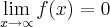 \lim_{x\rightarrow\propto} f(x)=0 \lim_{x\rightarrow\propto} f(x)=0