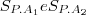 {S}_{{P.A}_{1}} e {S}_{{P.A}_{2} {S}_{{P.A}_{1}} e {S}_{{P.A}_{2}