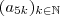 (a_{5k})_{k \in \mathbb{N}}