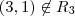(3,1)\not\in{R}_{3} (3,1)\not\in{R}_{3}
