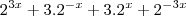 2^{3 x} + 3. 2^{-x} + 3. 2^x + 2^{-3 x} 2^{3 x} + 3. 2^{-x} + 3. 2^x + 2^{-3 x}